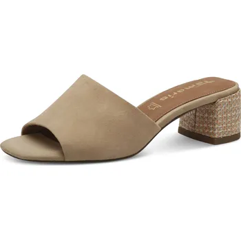 Dámské pantofle DÁMSKÉ PANTOFLE TAMARIS 1-27204-42 436 BÉŽOVÁ Barva: BÉŽOVÁ, Velikost: 40