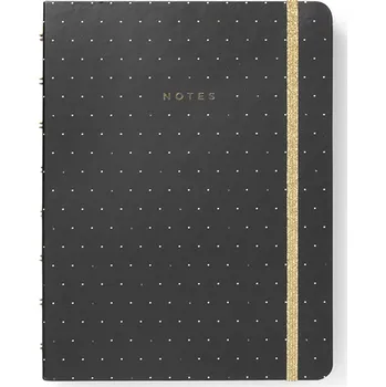 Diář Filofax Filofax, Notebook Moonlight, A5 Barva: Černá