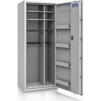 Trezor ISS Kombinovaný trezor Luzern WF MAX KOMBI 55634.51 KL, světle šedý