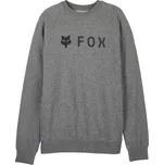 Fox Racing Pánská mikina Fox Absolute Fleece Crew - Heather Graphite - L