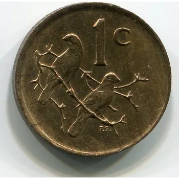 JIHOAFRICKÁ REPUBLIKA. 1 cent 1983.