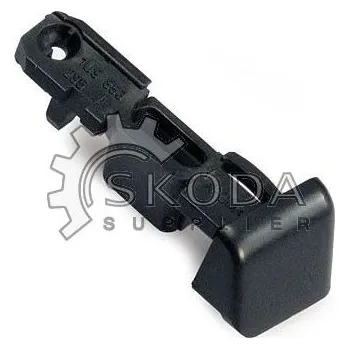 Koncovka střešní lišty L ŠKODA Original OEM 1U9853295A