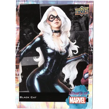 Sběratelská karetní hra 2024 UD Women of Marvel BLACK CAT