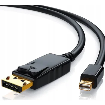 Video kabel KABEL MINI DISPLAYPORT NA DISPLAYPORT 1.4 PRO THUNDERBOLT DP 4K 144Hz 1,8M