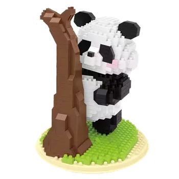 ostatní stavebnice Wise Hawk Panda za stromem stavebnice