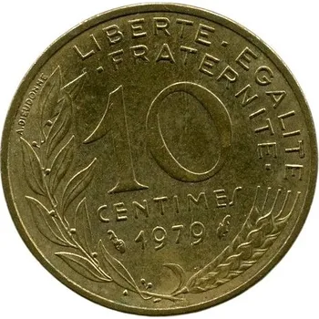 FRANCIE. 10 centimes 1979.
