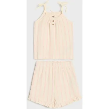 Sinsay - Žerzejová souprava - krémová - 379DG-01X - 379DG-01X-62