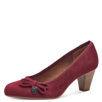 Dámské lodičky DÁMSKÉ LODIČKY S.OLIVER 5-22470-42 549 BORDOVÁ Barva: BORDOVÁ, Velikost: 40