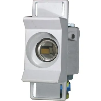 pojistka ETI D01N-K, pojistkový spodek 1-pólový