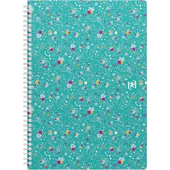 Zápisník Oxford, Blok Floral, 60 listů, linkovaný, floral Velikost: B5
