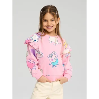 Dívčí mikina Sinsay - Mikina Peppa Pig - růžová - 824CI-30X - 824CI-30X-116