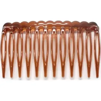 Hřebínek s vlnitým okrajem hnědý (Vlasové ozdoby)