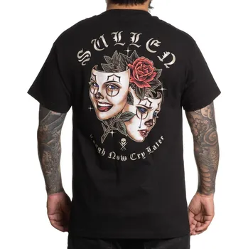 Pánské tričko tričko hardcore pánské - LAUGH NOW - SULLEN - SCM6737_BK