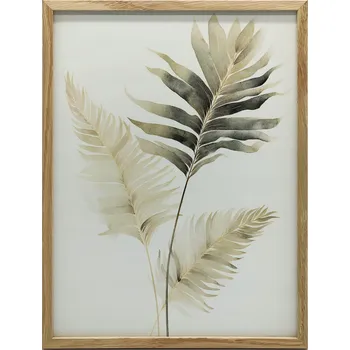 Obraz PLAKÁT NA ZEĎ EXOTICKÉ PALMY BEZ RÁMU 70x100 CM MATNÝ PAPÍR