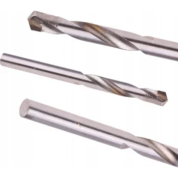 Vrták VRTÁK S PLÁTKEM ZE SLINUTÉHO KARBIDU PRO KOV 7 mm SLINUTÝ KARBID