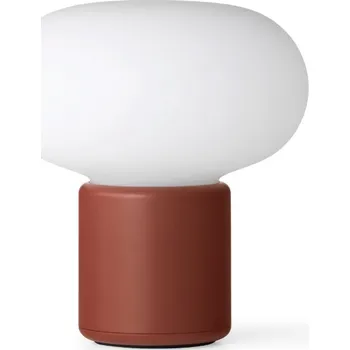 Stojací lampa Přenosná lampa Karl-Johan "Earth Red" New Works