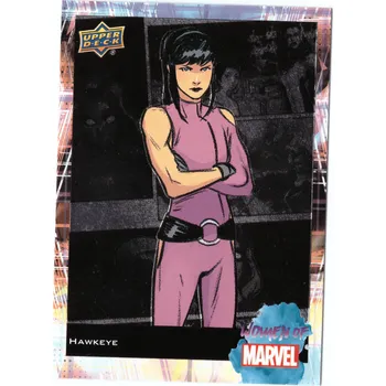 Sběratelská karetní hra 2024 UD Women of Marvel HAWKEYE