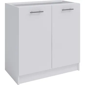 Obývací pokoj Spodní dvoudveřová skříňka, bílá, FABIANA S80