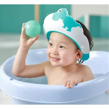 Čepice Dětská sprchovací čepice - DINOSAURUS - ZELENÁ (Značka: FUSACONY)