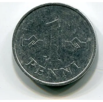 FINSKO. 1 penni 1975.