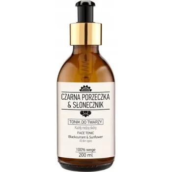 Přípravek na čištění pleti a oči Pleťové tonikum Černý rybíz a slunečnice