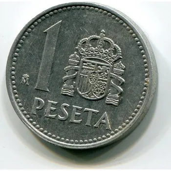 ŠPANĚLSKO. 1 peseta 1986.