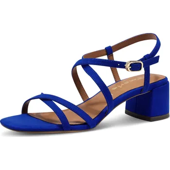 Dámské sandále DÁMSKÉ SANDÁLY TAMARIS 1-28204-42 187 MODRÁ Barva: MODRÁ, Velikost: 38