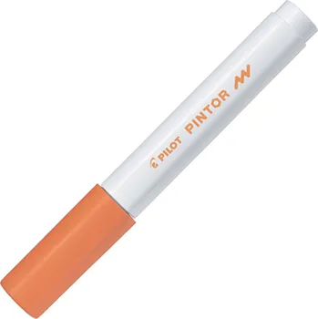 Akrylový popisovač Pilot Pintor F 1 mm Barva: Oranžová