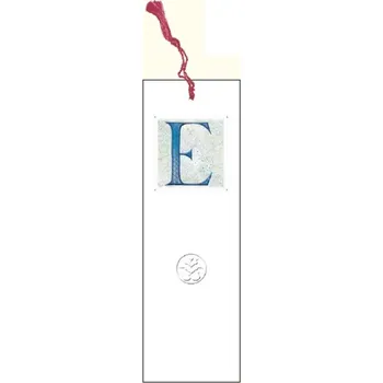 Doplněk ke knize ZÁLOŽKA DO KNIHY ANAGRAM PÍSMENO E DEKORAČNÍ Skvělé pro ZNAČENÍ
