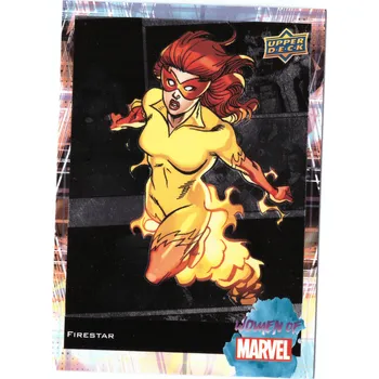 Sběratelská karetní hra 2024 UD Women of Marvel FIRESTAR