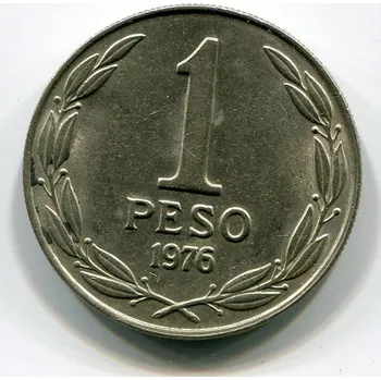 CHILE. 1 peso 1976.