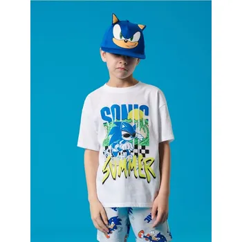 Chlapecké oblečení Sinsay - Tričko Sonic the Hedgehog - bílá - 268DZ-00X - 268DZ-00X-110