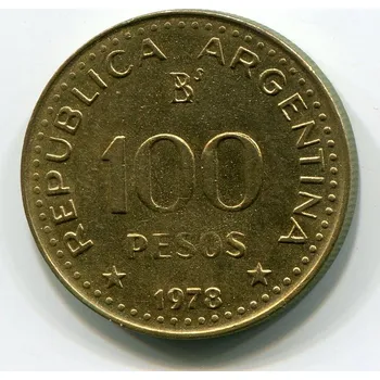 ARGENTINA. 100 pesos 1979.