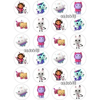 Přisada na vaření a pečení Gabbi 14 - jedlý papír - Bez úprav / Fondánový list +40 Kč / Bez decor gelu