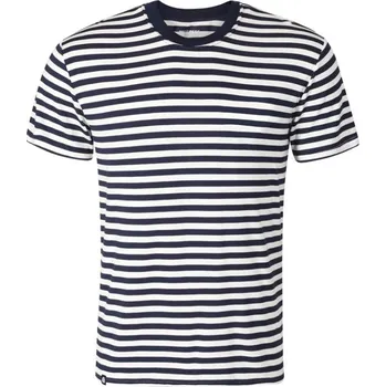 Oblečení a móda triko krátké pánské Progress ORIGINAL NAVIGATOR modro-bílé