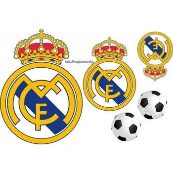 Přisada na vaření a pečení Real Madrid - jedlý papír - Úprava na přání +20 Kč / Jedlý papír / Bez decor gelu