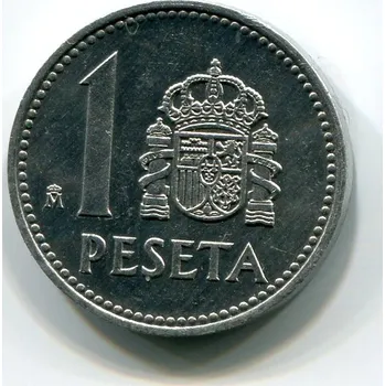 ŠPANĚLSKO. 1 peseta 1985. KM-821