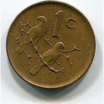 JIHOAFRICKÁ REPUBLIKA. 1 cent 1985.