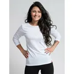 CityZen bavlněné triko dámské DIEZ bílé XXL/44 tříčtvrteční rukáv