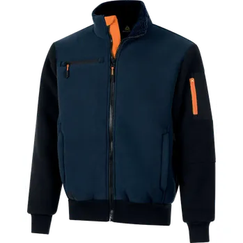 pracovní bunda Pracovní bunda Delta Plus flisová PORTO Barva: Námořnická Modrá/ Černá, Velikost: S