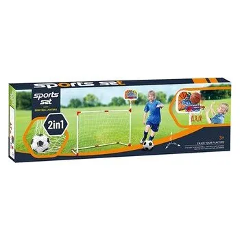 Hra na zahradu Bramka piłkarska 2w1