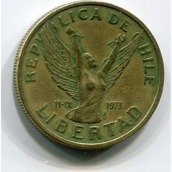 CHILE. 10 pesos 1982.