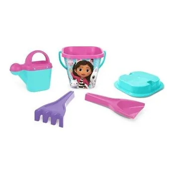 Dětské hřiště Gabby's Dollhouse komplet do piasku 5el