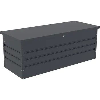 Zahradní úložný box Rojaplast Max C 582 l tmavě šedý