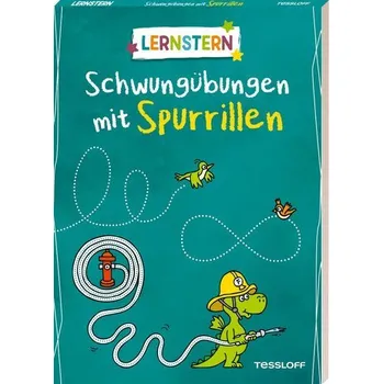 První čtění LERNSTERN. Schwungübungen mit Spurrillen - Meyer, Julia