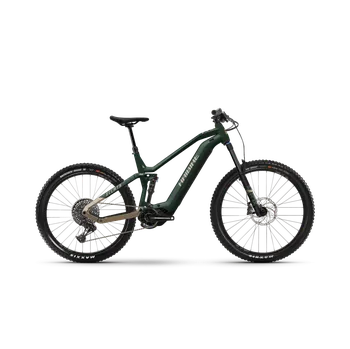 Jízdní kolo CELOODPRUŽENÉ HORSKÉ ELEKTROKOLO HAIBIKE ALLMTN 7 CARAMEL_BLK 2023 47 L