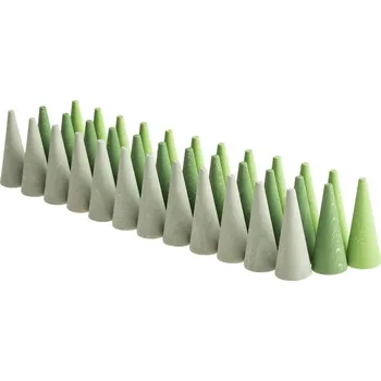 Dřevěná hračka Grapat Mandala Zelené kužely Grapat