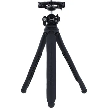 Stativ Rollei Monkey Pod 3 Stativ, pro chytré telefony, akční kamery a fotoaparáty, nosnost 2kg, 1/4" závit, 2× Cold-Shoe adaptér, černý 11305
