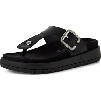 Dámské žabky DÁMSKÉ ŽABKY MARCO TOZZI 2-27581-44 001 ČERNÁ Barva: Černá, Velikost: 37