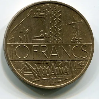 FRANCIE. 10 francs 1978.